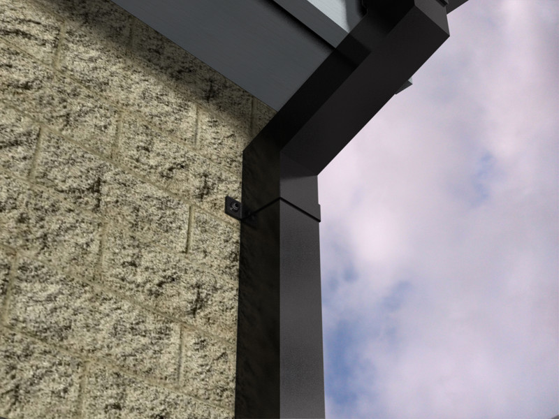 Flushfit Aluminium Square Downpipes Flushfit Aluminium Square Downpipes