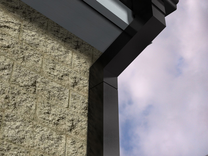 Vandal Resistant Aluminium Square Downpipes Vandal Resistant Aluminium Square Downpipes