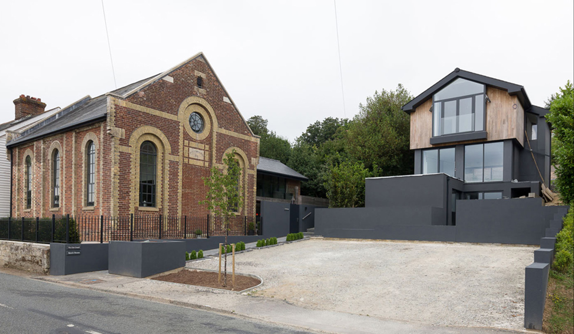 Aluminium guttering by Marley Alutec Chapel View Goudhurst Aluminium guttering by Marley Alutec Chapel View Goudhurst
