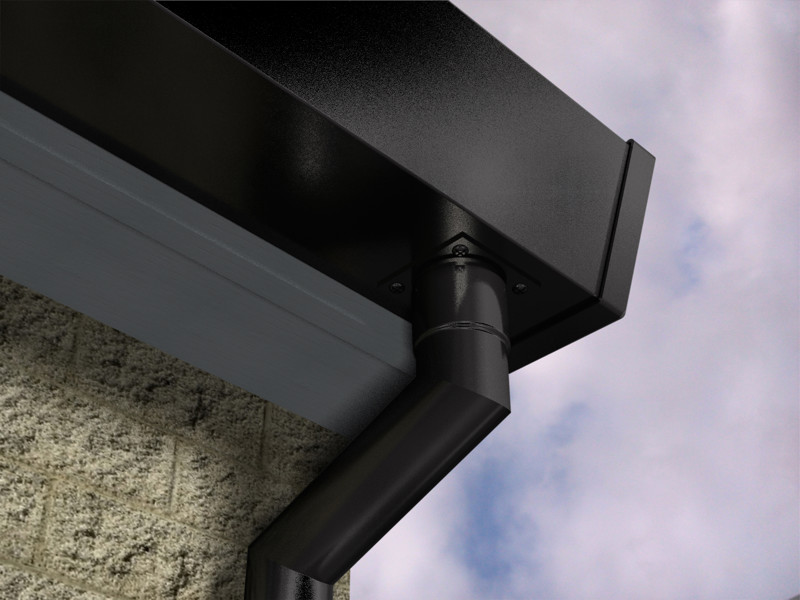Marley Alutec Aligator Giant aluminium guttering Installation of Marley Alutec Aligator Giant aluminium guttering