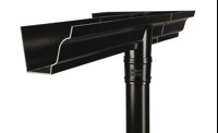 Marley Alutec Traditional Moulded Ogee aluminium guttering system Marley Alutec Traditional Moulded Ogee aluminium guttering system