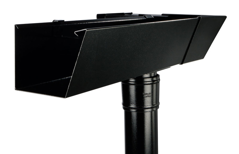 Marley Alutec Aligator Giant aluminium gutter system halo photo Marley Alutec Aligator Giant aluminium gutter system halo photo