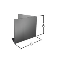 Marley Alutec Evoke aluminium fascia Type A internal corner angle