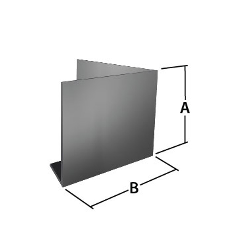 Corner angle  90°