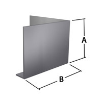 Marley Alutec Evoke aluminium fascia Type B external corner angle
