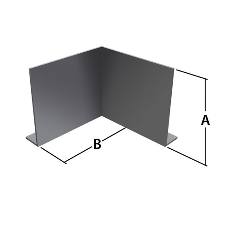 Marley Alutec Evoke aluminium fascia Type B internal corner angle