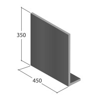 Marley Alutec Evoke aluminium fascia Type B gable box end
