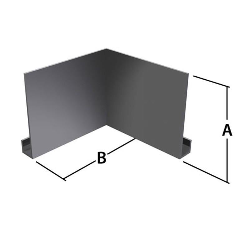 Marley Alutec Evoke aluminium fascia Type C internal corner angle