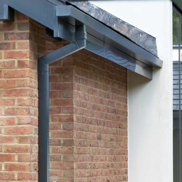 Vandal Resistant Rectangular Aluminium Downpipe