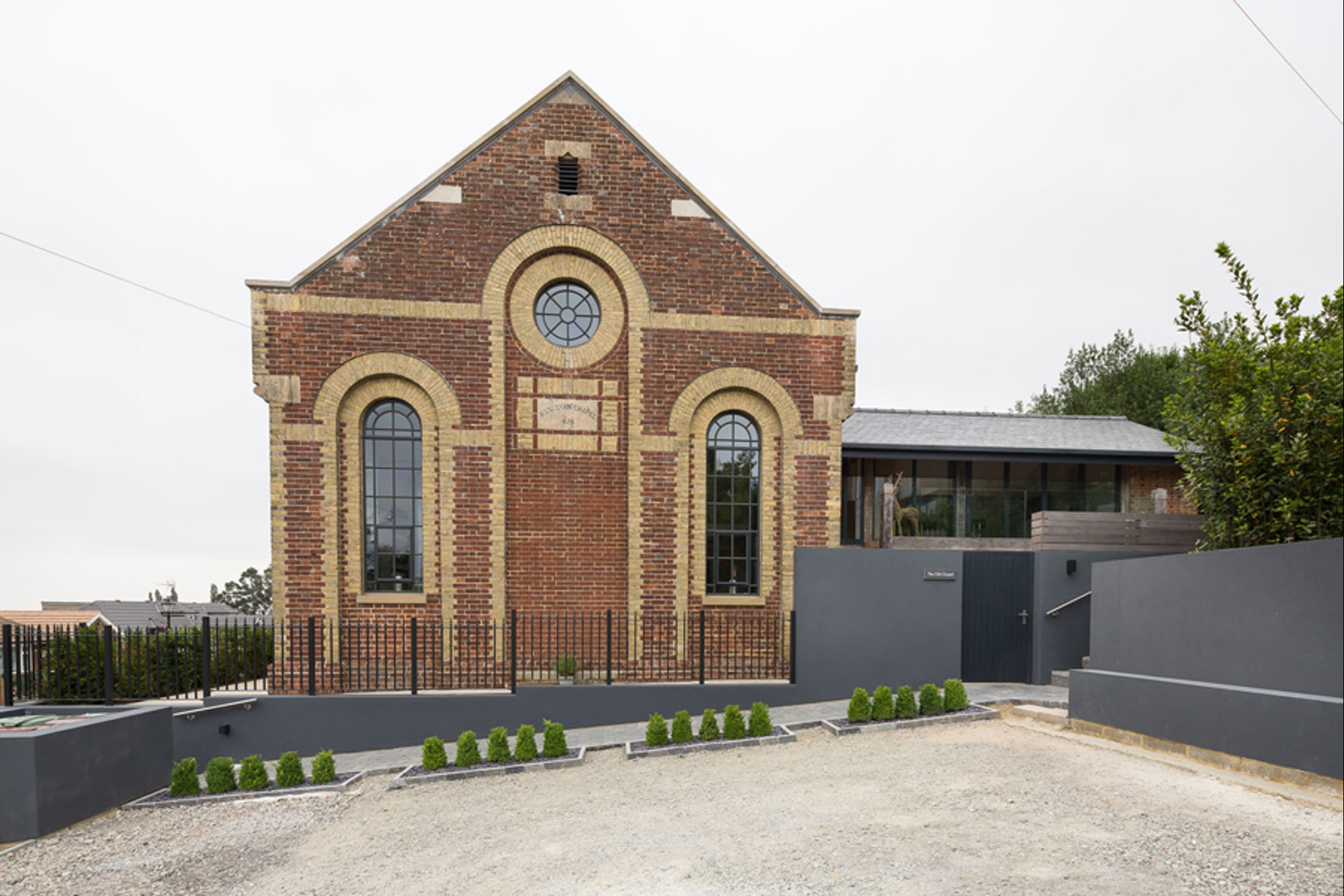 Aluminium guttering by Marley Alutec Chapel View Goudhurst Aluminium guttering by Marley Alutec Chapel View Goudhurst