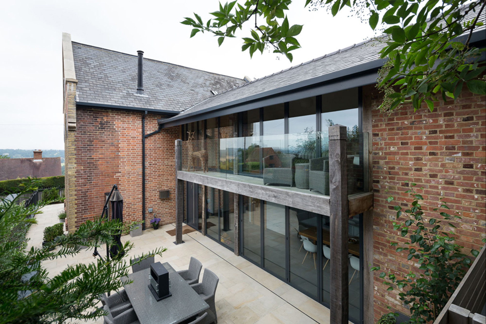 Aluminium guttering by Marley Alutec Chapel View Goudhurst Aluminium guttering by Marley Alutec Chapel View Goudhurst