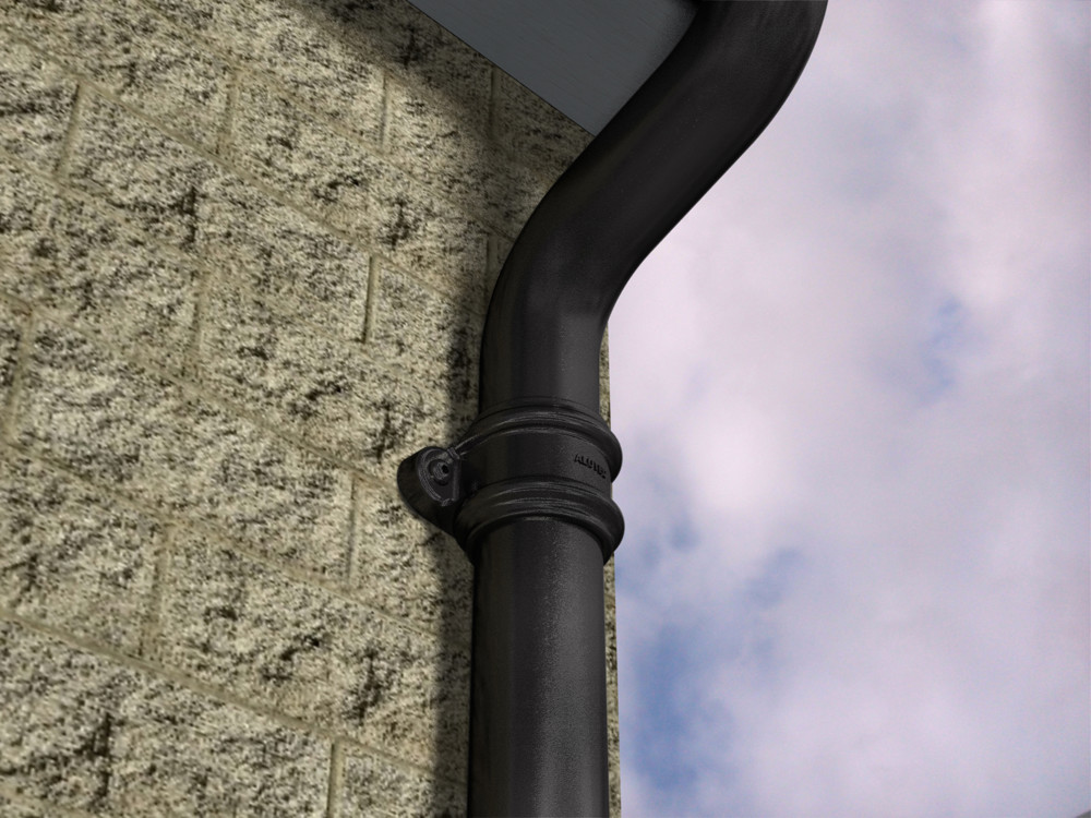 Marley Alutec tudor circular aluminium downpipe system Marley Alutec tudor circular aluminium downpipe system