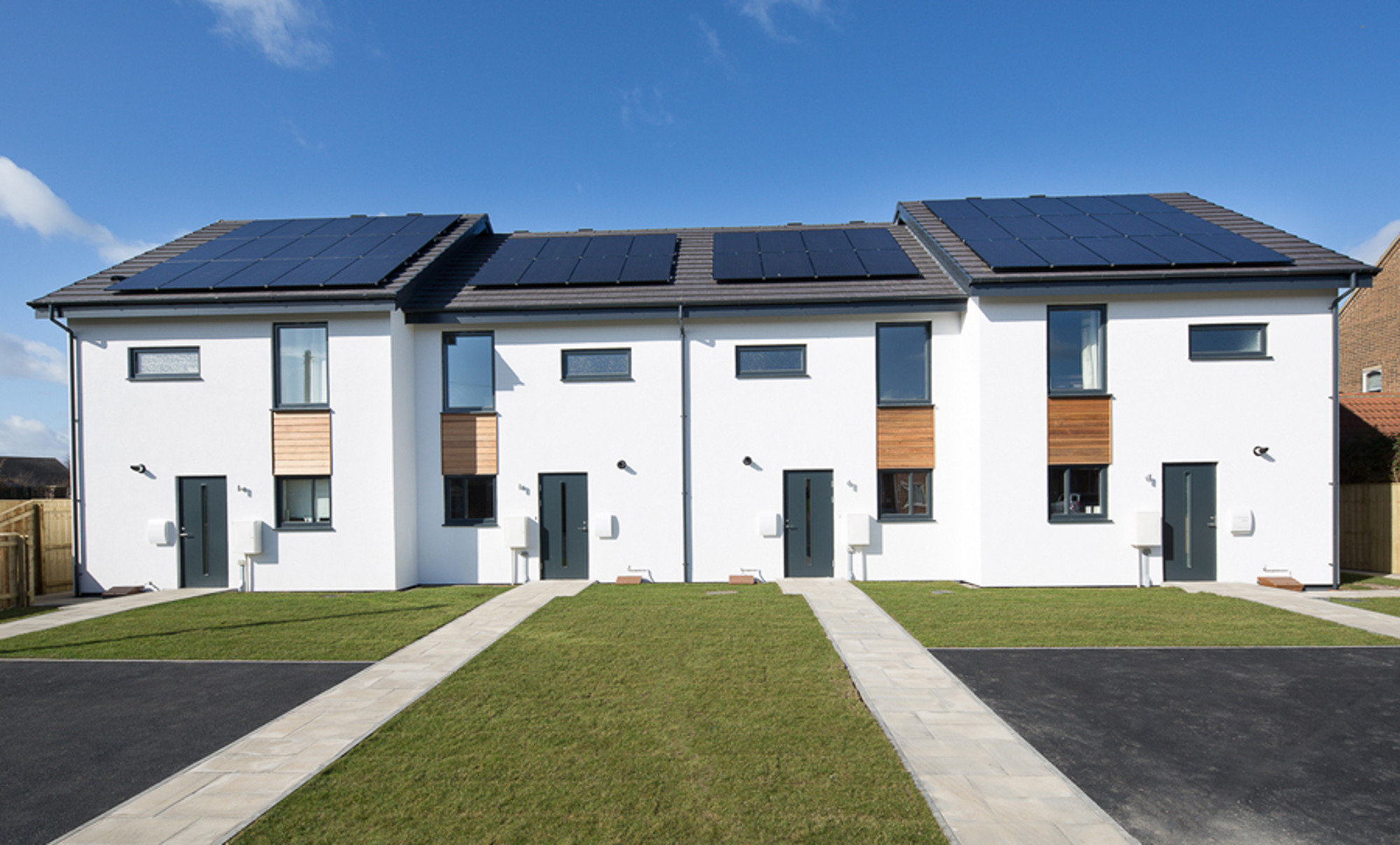Aluminium guttering by Marley Alutec Valleydale Mews, Blyth