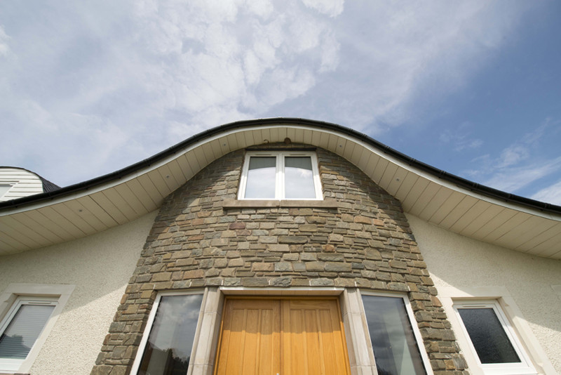 Aluminium guttering by Marley Alutec Land at End Rigg Scotland