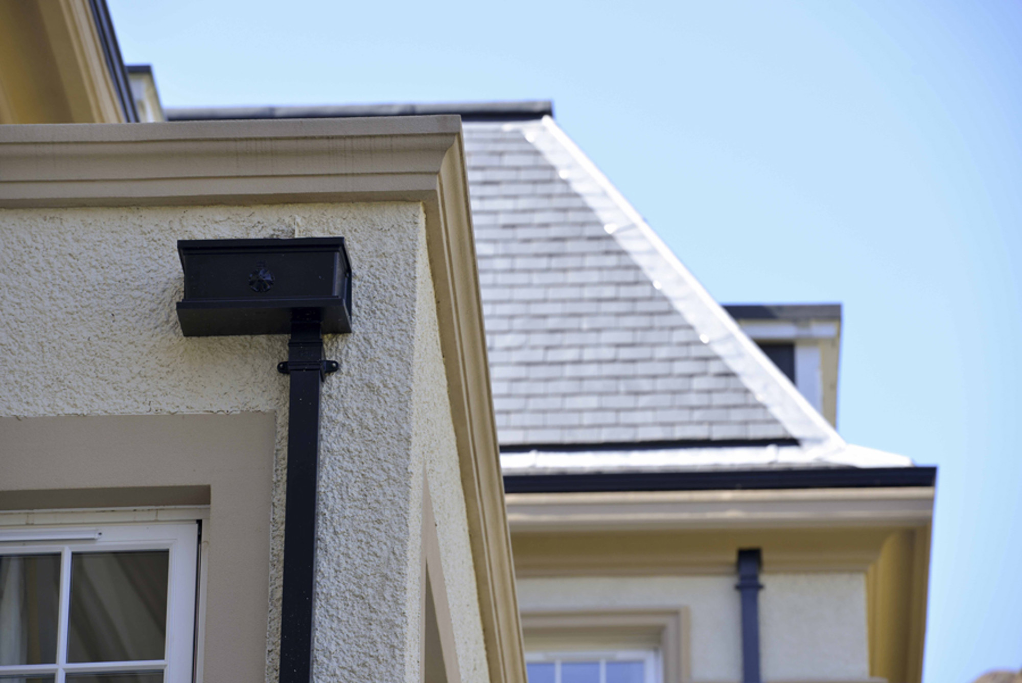 Aluminium guttering by Marley Alutec Ardgartan Hotel Scotland Aluminium guttering by Marley Alutec Ardgartan Hotel Scotland