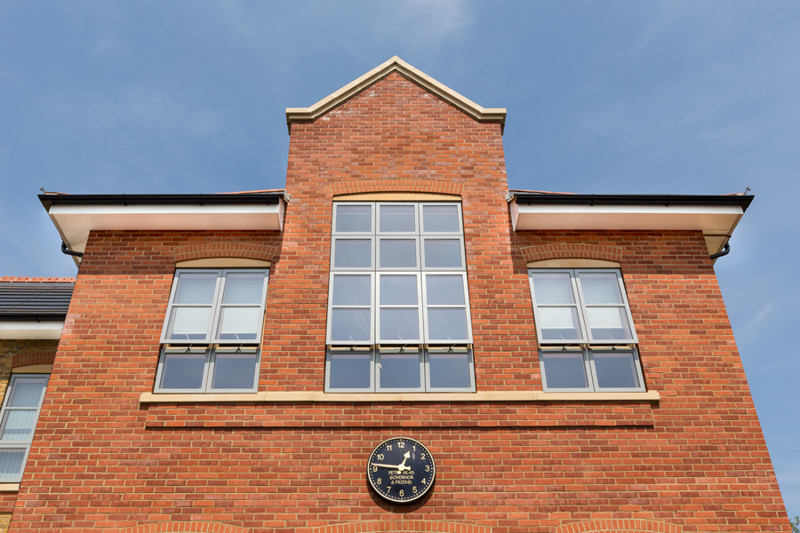 Aluminium guttering by Marley Alutec St-Michael-Primary-School