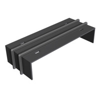 Marley Alutec Evoke composite aluminium coping fixing bracket