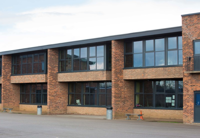 Aluminium guttering by Marley Alutec South Holderness Technology College Aluminium guttering by Marley Alutec South Holderness Technology College