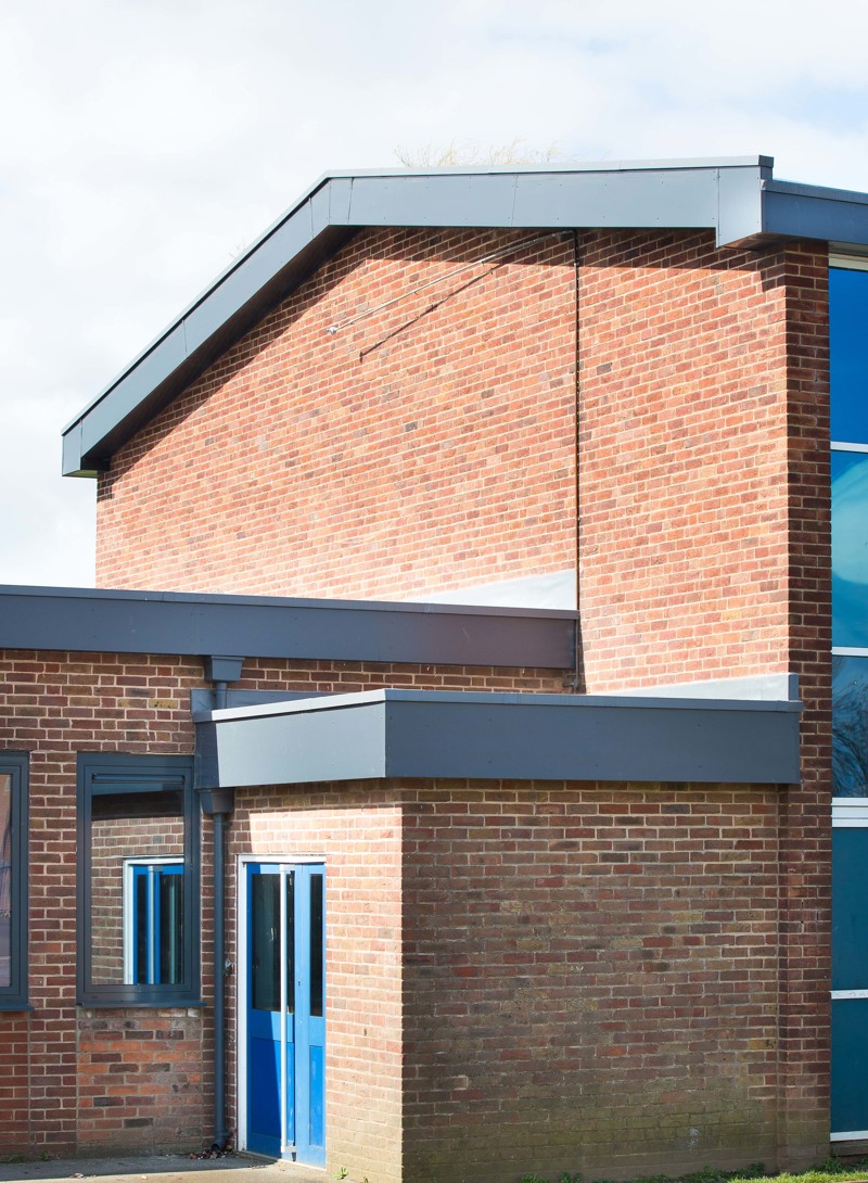 Aluminium guttering by Marley Alutec South Holderness Technology College Aluminium guttering by Marley Alutec South Holderness Technology College