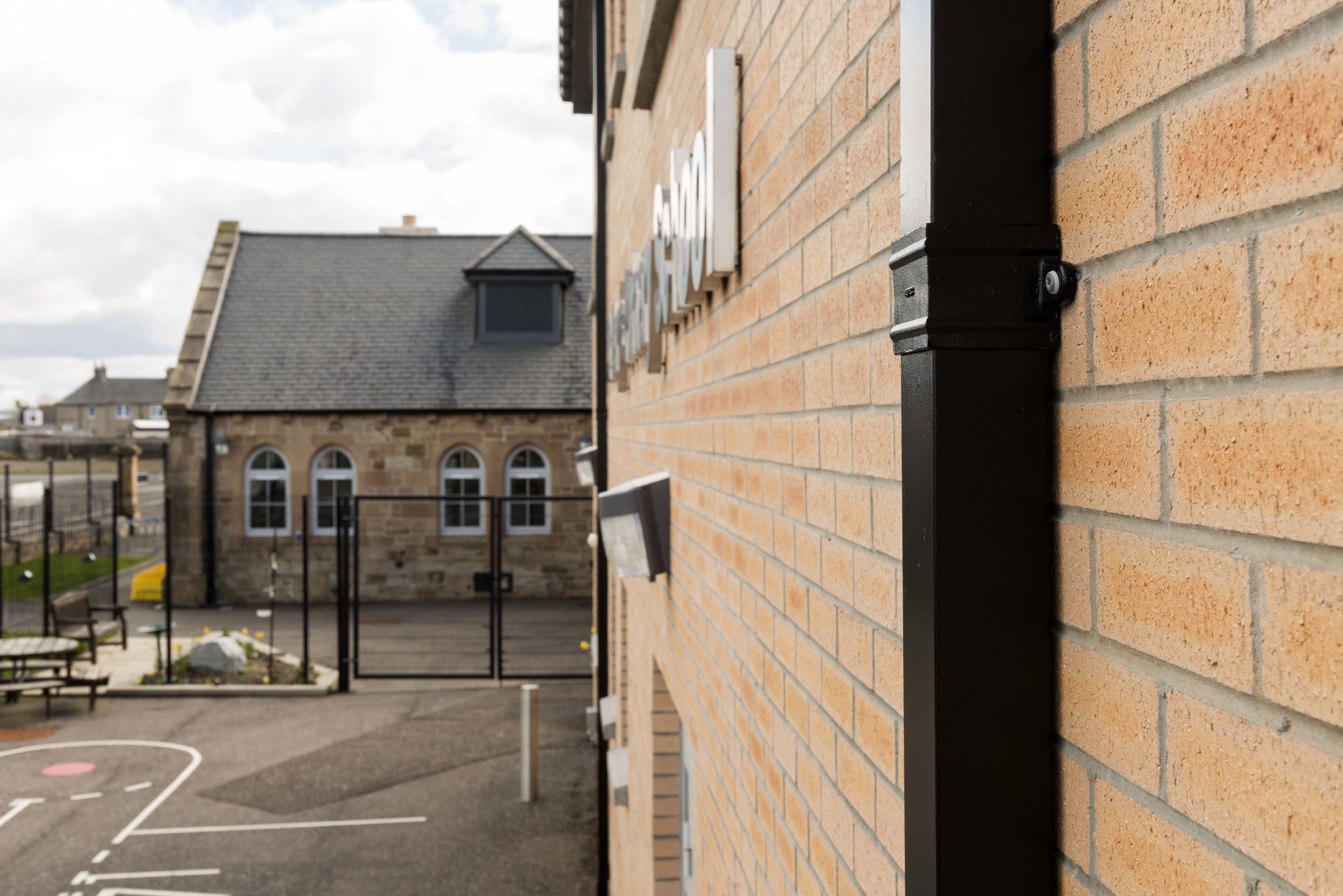 Aluminium guttering by Marley Alutec St-Michael-Primary-School