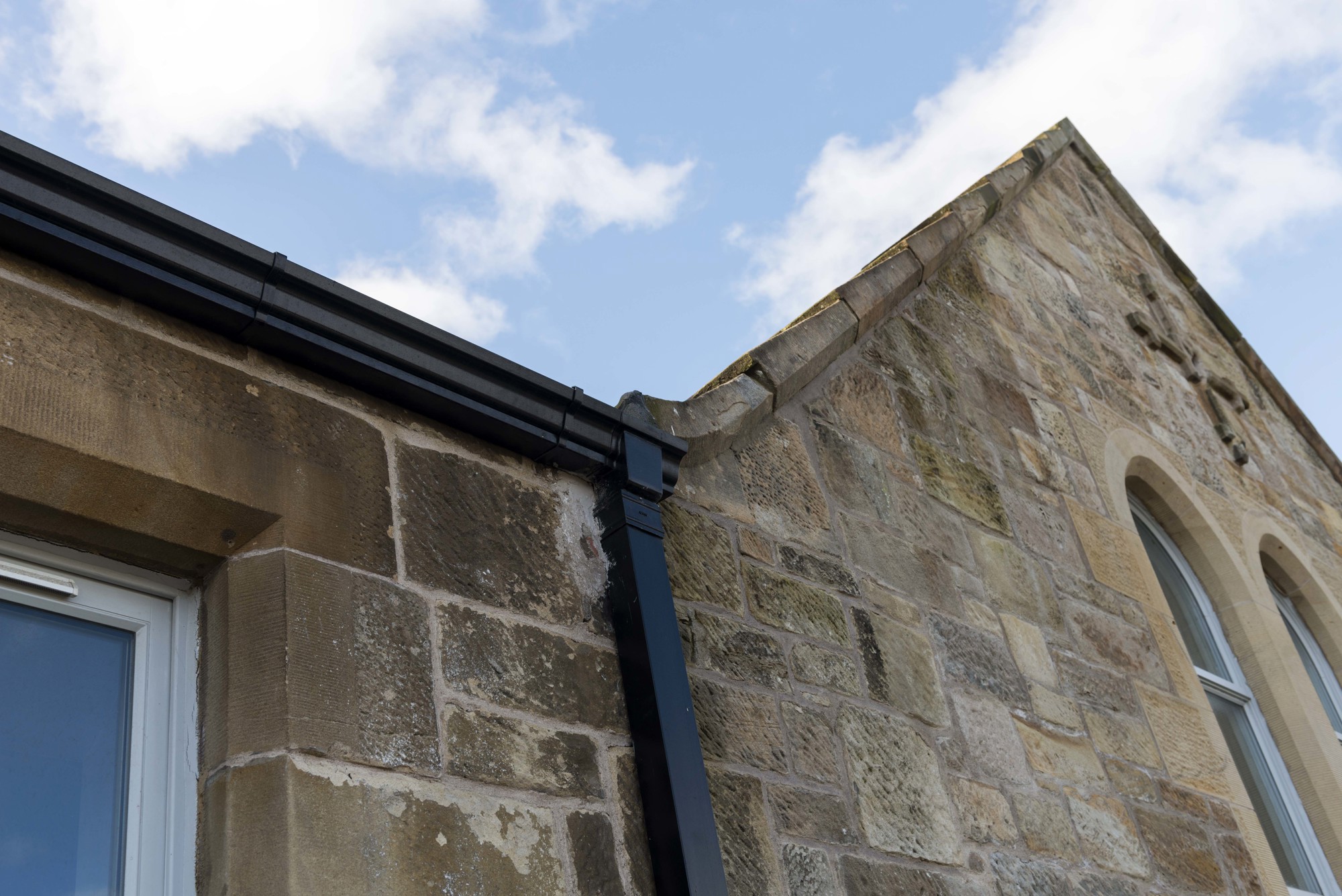 Aluminium guttering by Marley Alutec St-Michael-Primary-School Aluminium guttering by Marley Alutec St-Michael-Primary-School