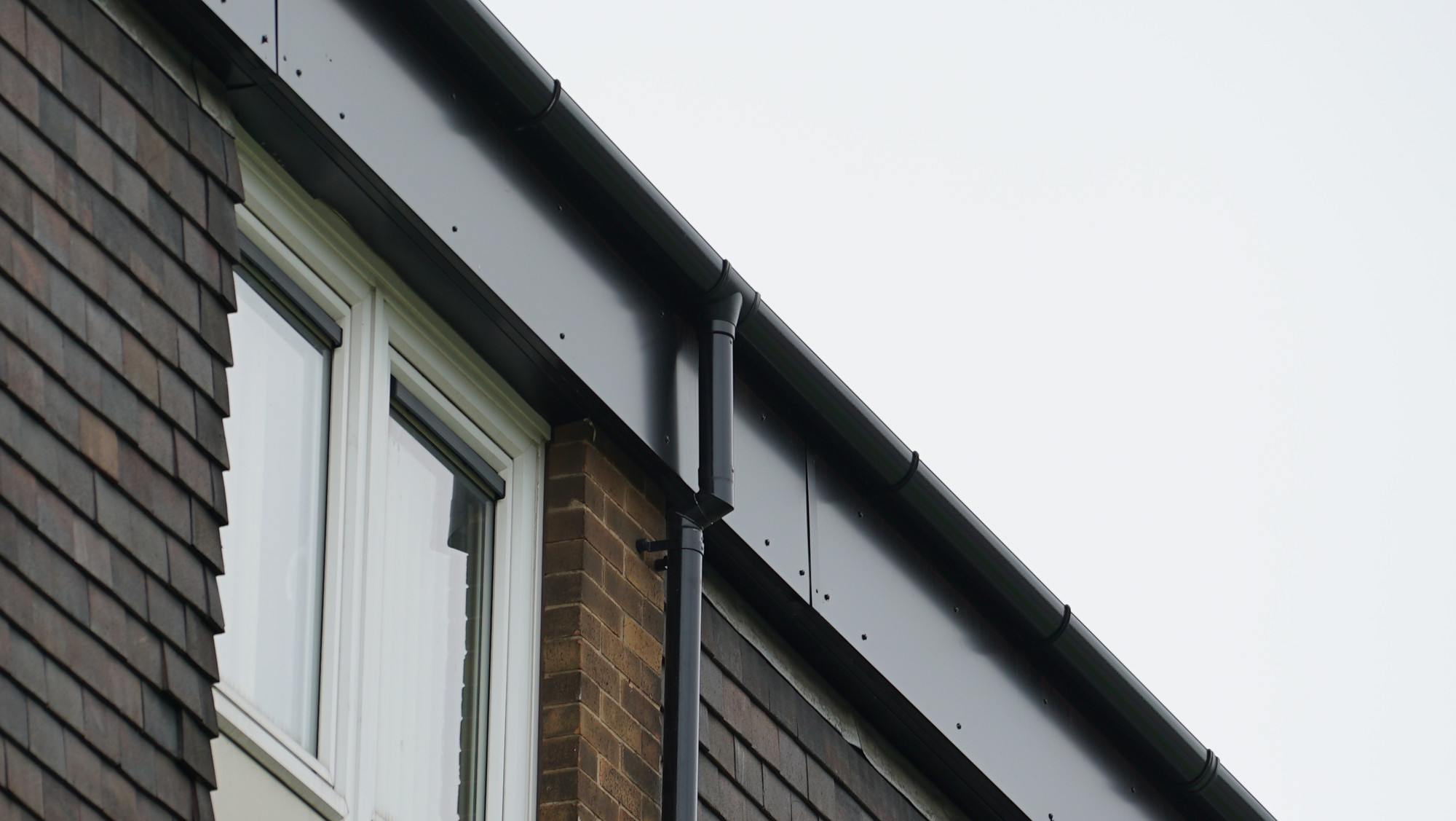Aluminium guttering by Marley Alutec Sheffield project Aluminium guttering by Marley Alutec Sheffield project