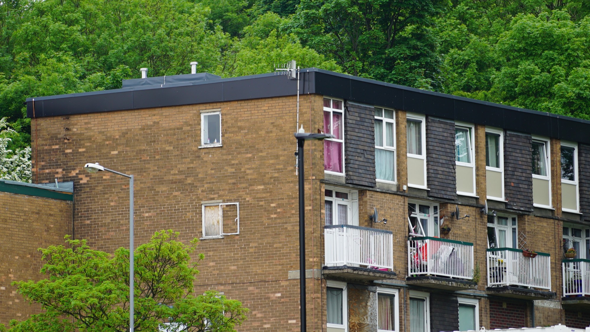 Aluminium guttering by Marley Alutec Sheffield project Aluminium guttering by Marley Alutec Sheffield project