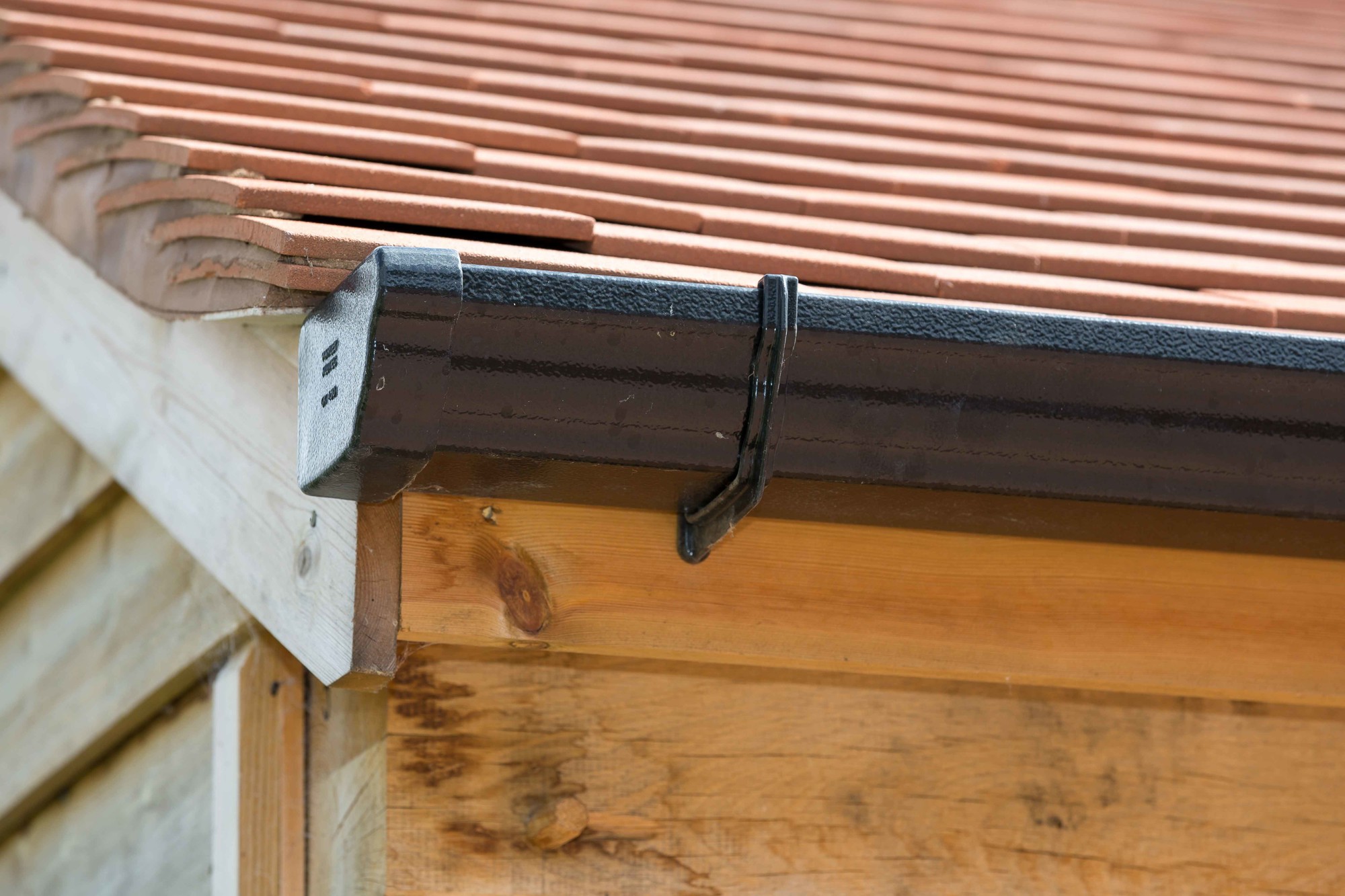 Aluminium guttering by Marley Alutec Warren Wood Manor 