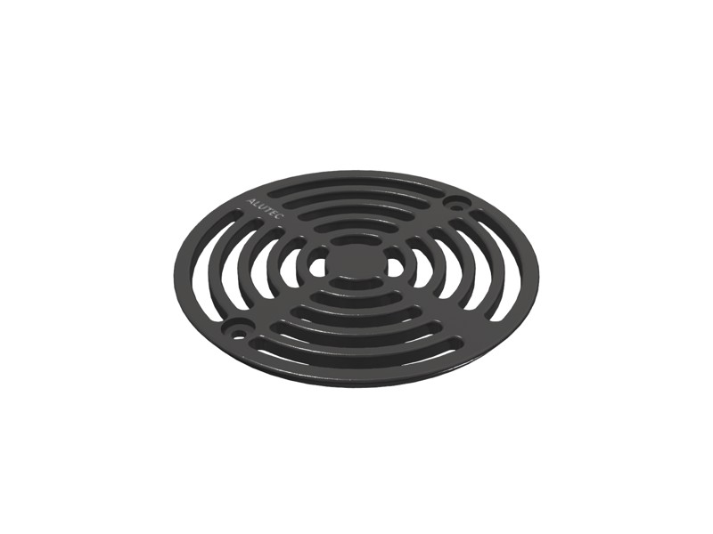 Roof outlet flat grate with bolts (2 off)