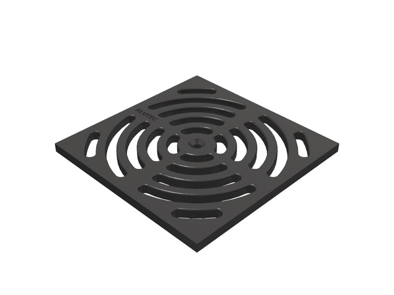 Roof outlet terrace grate with screw (1 off)