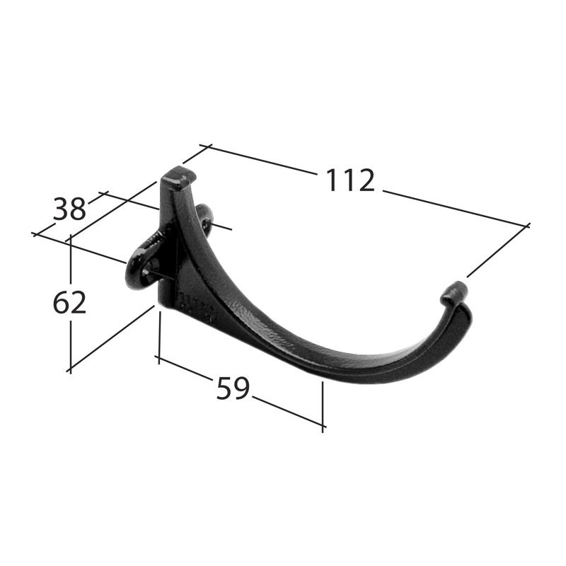 100mm Fascia Bracket