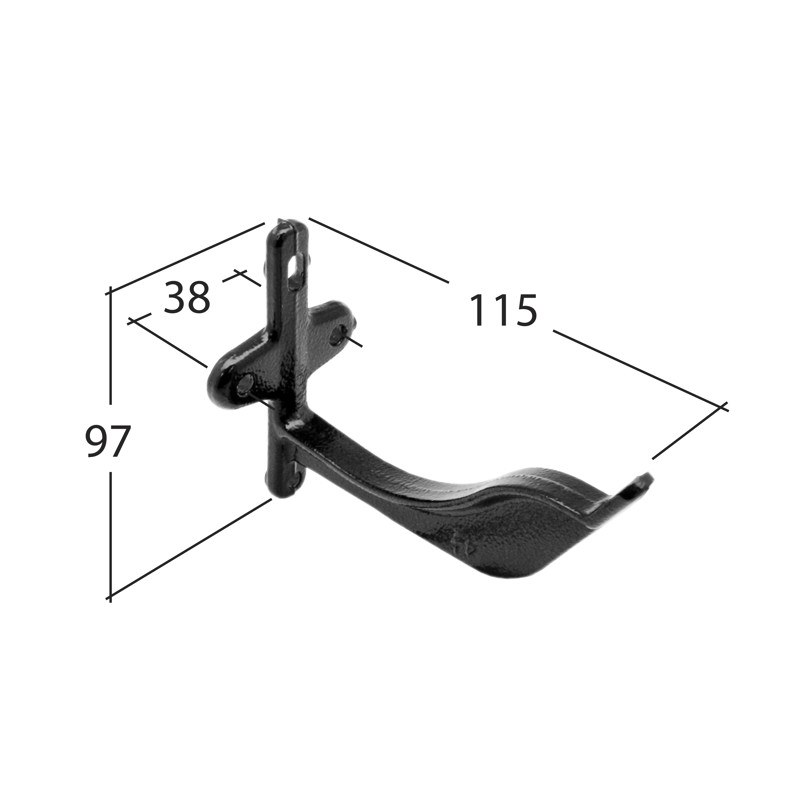 100mm Fascia bracket