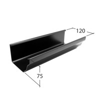 Marley Alutec Aligator Classic aluminium gutter GK413