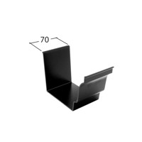 Marley Alutec Aligator Ogee No. 46 aluminium gutter union GG520 Marley Alutec Aligator Ogee No. 46 aluminium gutter union GG520