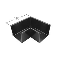 Marley Alutec Aligator Boxer aluminium gutter angle GF430