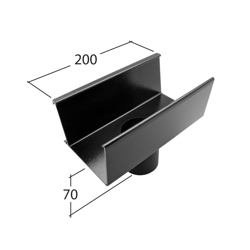 76mm⌀ Outlet 120mm