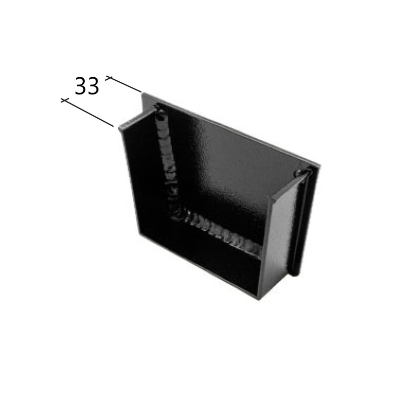 120mm Right Hand Internal Stop End