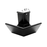 Marley Alutec Aligator Giant aluminium gutter angle GH836