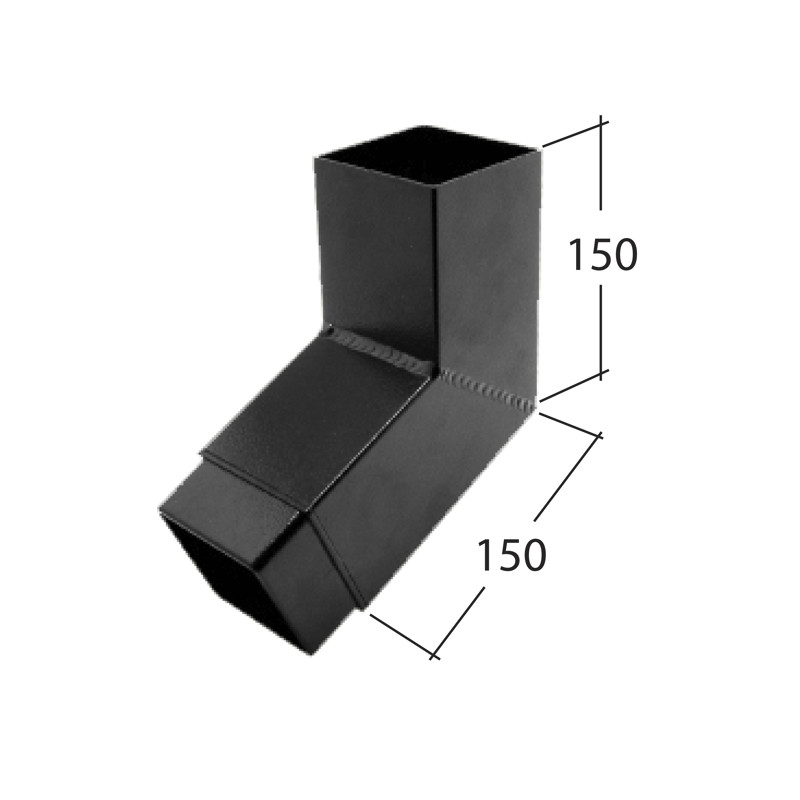 102x76mm Rectangle 112.5° Bend