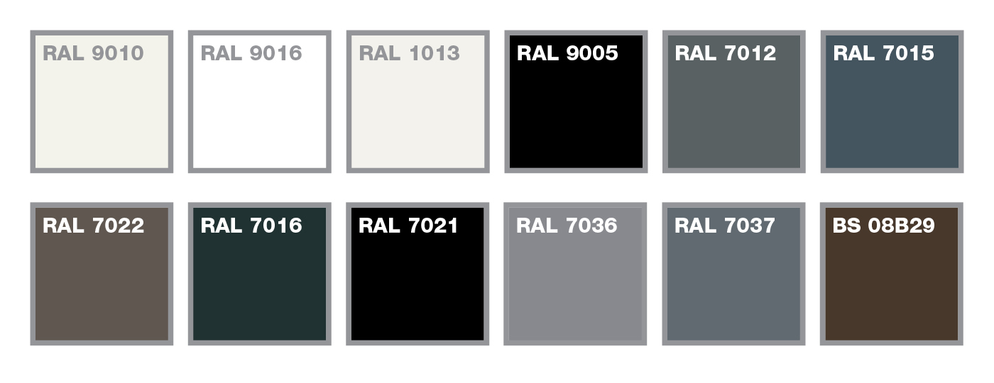 Ral 7016 Colour Chart