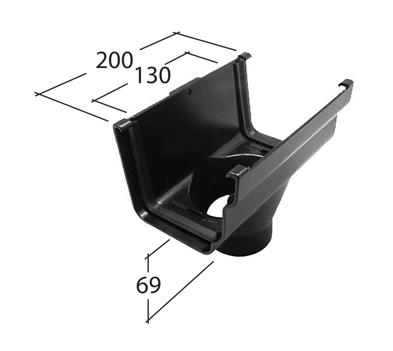 76mm⌀ Outlet