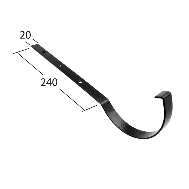 Top Fixed Rafter Arm 125mm