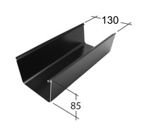 Marley Alutec Evolve Box aluminium gutter GB513