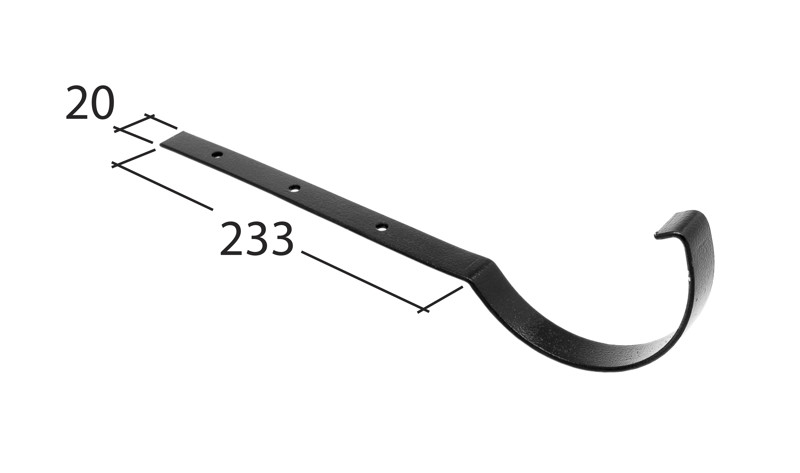 Evolve Half Round Top Fixed Rafter Arm