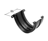 Marley Alutec Evolve Deepflow aluminium gutter union GE520