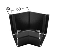 Marley Alutec Evolve Ogee aluminium gutter Angle GY535