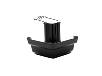Marley Alutec Evolve Ogee aluminium gutter Angle GY536