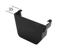 Marley Alutec Evolve Ogee aluminium gutter union GY550 Marley Alutec Evolve Ogee aluminium gutter union GY550