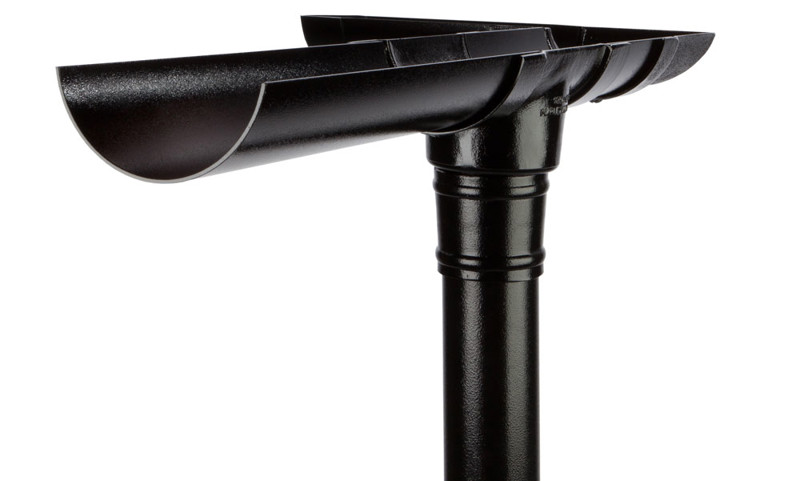 Marley Alutec Traditional Half Round aluminium gutter system halo photo Marley Alutec Traditional Half Round aluminium gutter system halo photo