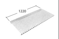 Marley Alutec Traditional half round aluminium gutter leafguard SL71 Marley Alutec Traditional half round aluminium gutter leafguard SL71